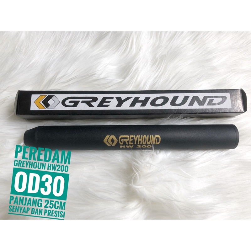 peredam pcp/uklik greyhoun od30 panjang 25cm presisi dan senyap