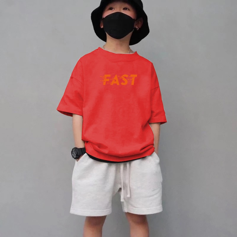 Kaos Anak Fash T-shirt anak size M-XL