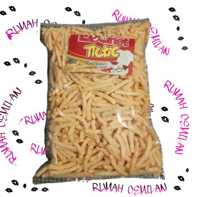 

LENGKAP TICTIC RASA BALADO 150GR / SNACK ORI KILOAN