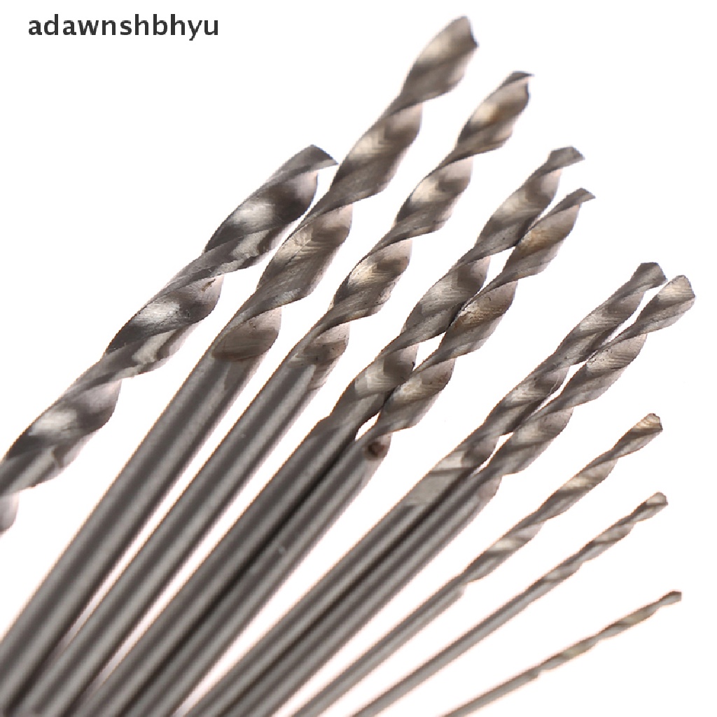 Adawnshbhyu 10Pcs/Box Mini Drill HSS Bit 0.8mm-3.0mm Set Mata Bor Twist PCB Shank Lurus