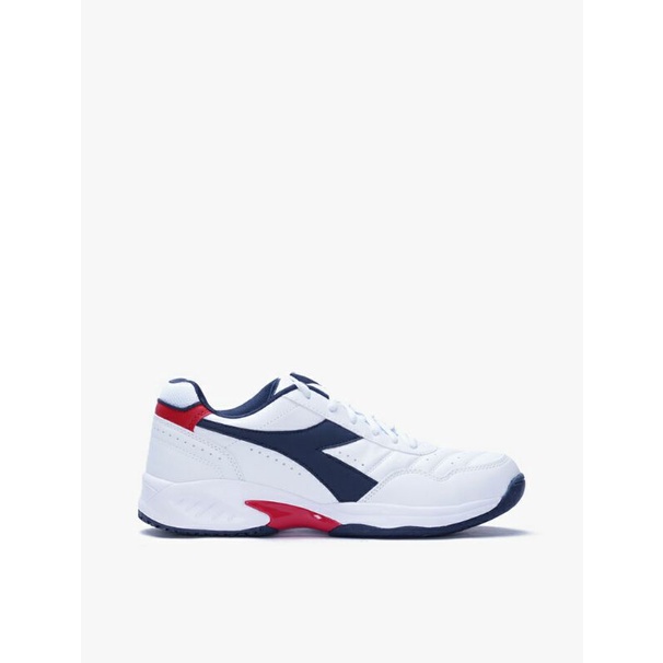 Sepatu Diadora Volee 4 Olahraga Running Lari Joging Pria Cowok Original Putih Murah Kekinian Keren