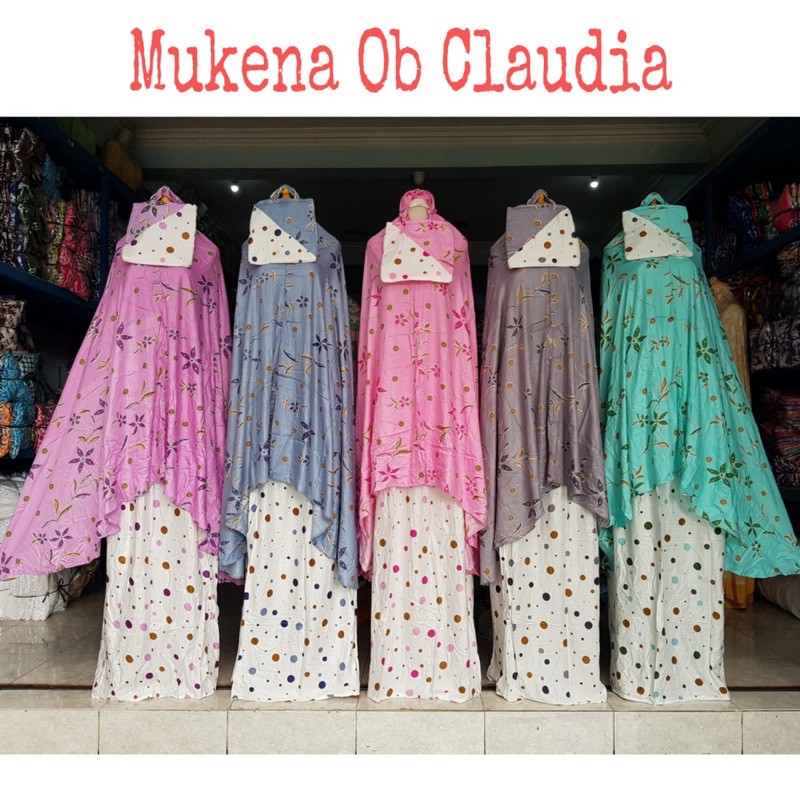 MUKENA DEWASA MOTIF RAYON BALI