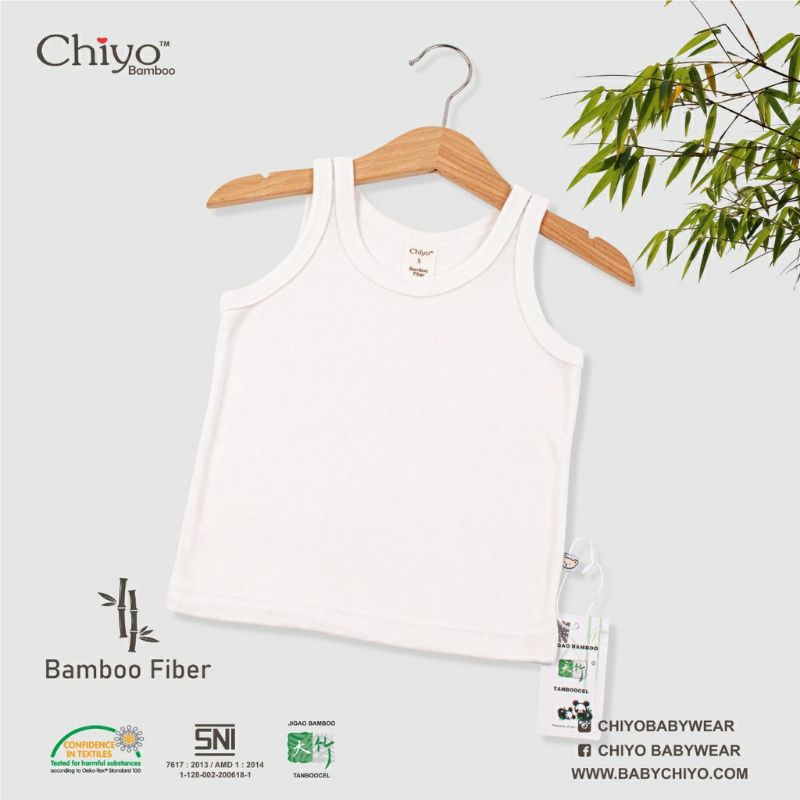 CHIYO BABY BAMBOO KAOS DALAM - singlet anak