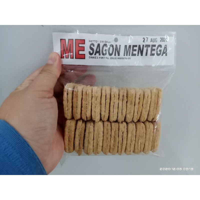 

Kue Sagon Mentega Berat = 200 Gram