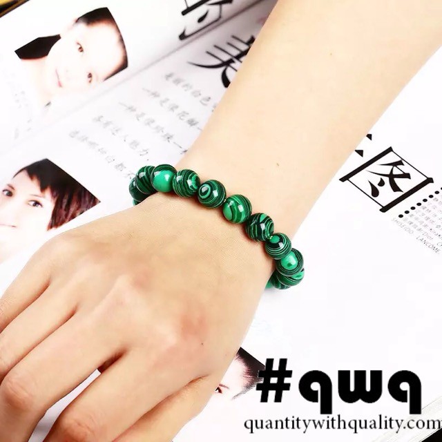 gelang batu dyed malachite hijau rare sangar! green natural akik