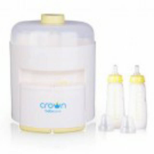 Steril steamer botol crown (6 botol)