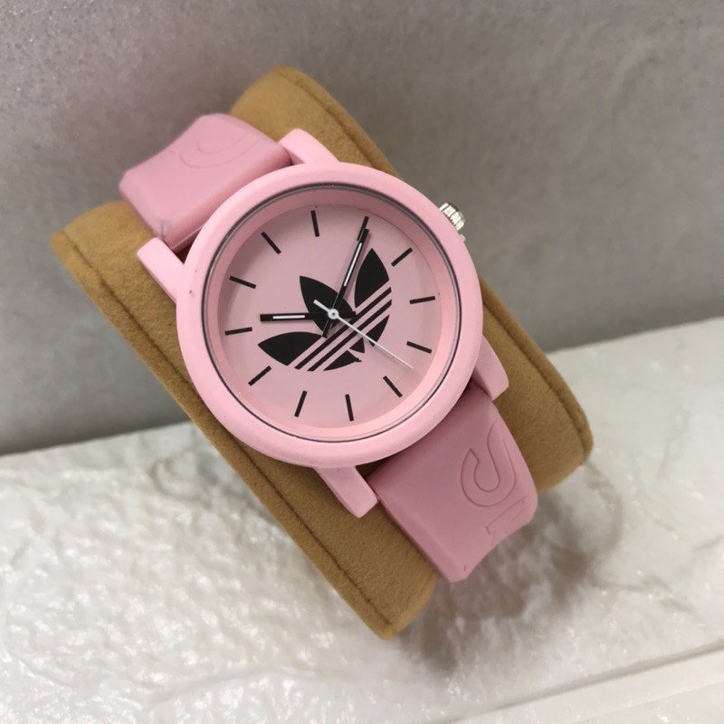 JAM TANGAN WANITA/ABG KARET WARNA