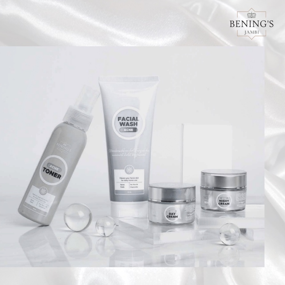 ACNE SKINCARE BENING'S DR. OKY PRATAMA | PAKET SKINCARE ACNE BENING'S | BENINGS SKINCARE