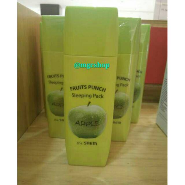 

Fruit punch sleeping pack