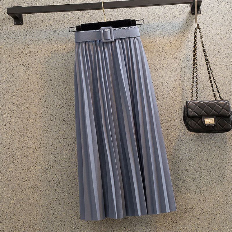 Rok Pleated plisket + Belt