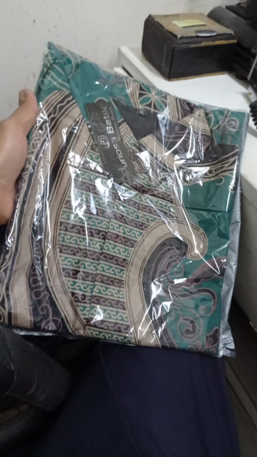 Atasan Kemeja Batik Pria Lengan Panjang Perwira By Furiosa Full Furing