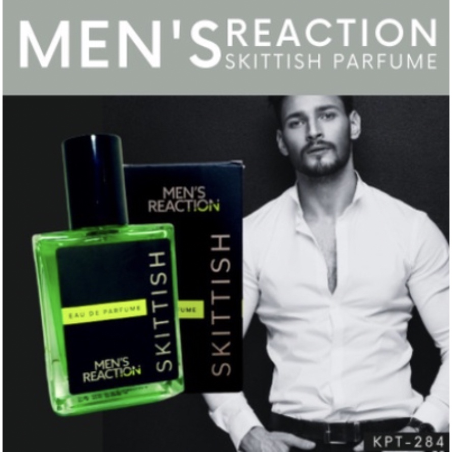 Mens reaction parfum skittish original