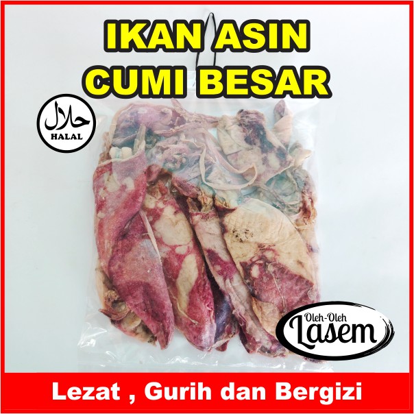 

IKAN ASIN CUMI BESAR OLEH-OLEH LASEM REMBANG / KHAS REMBANG / KHAS BONANG