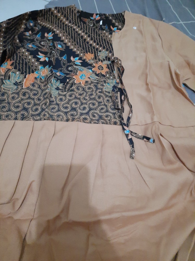 Atasan Batik Dolby Dolbi Dobby Doby Tenun Sutra Tulis Halus Katun Atbm Baron ,sarombit Atasan Nol