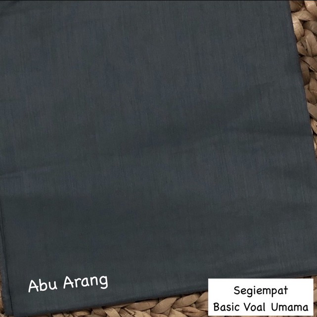 Godiva96 - UMAMA BASIC VOAL HIJAB / JILBAB MEDAN PART 1-U.BV. Abu Arang