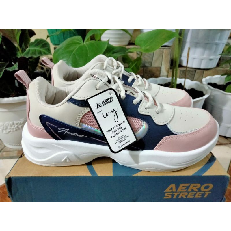 Aerostreet -Ivy Navy Pink