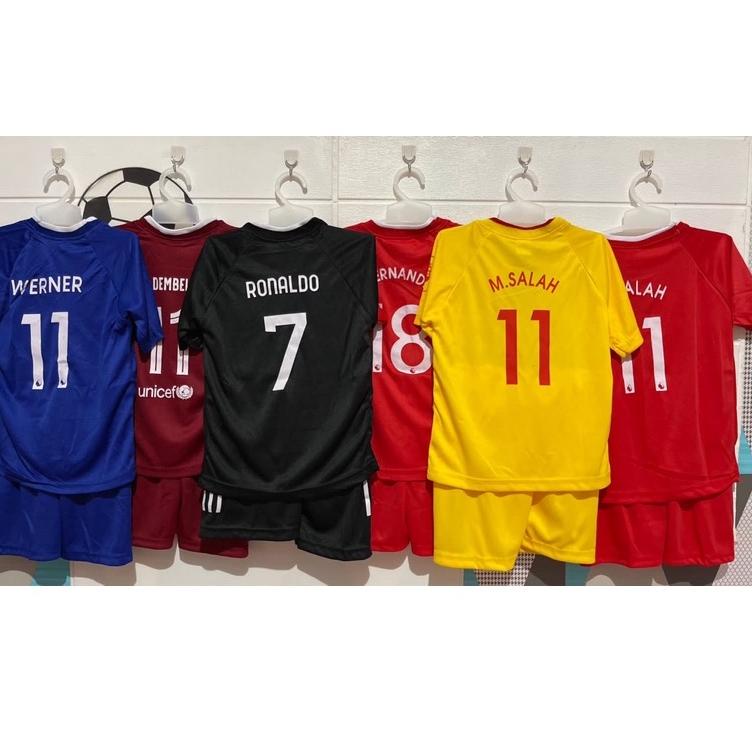 [DISCOUNT WYS67] Bisa COD/ Stelan kaos bola anak semua ukuran/ Baju futsal anak/ Jersey bola anak Pa