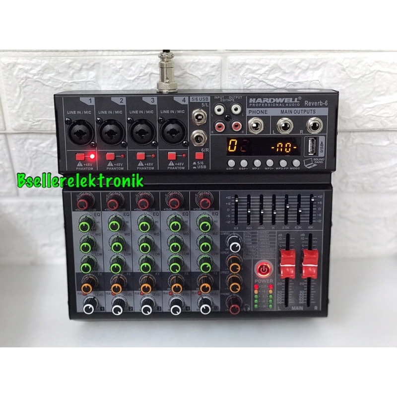 Mixer Audio Hardwell Reverb 6 Original