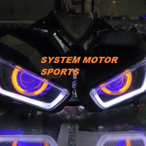 Jual MANTAP Projie Yamaha r25 with headlamp  list drl  projector yamaha r25 with reflector  list drl