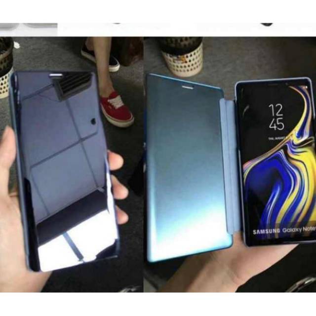 Flipcase SAMSUNG A31 Note 20 Note 20+ Flip Cover Mirror SAMSUNG A21S S10+ Case Cover Mirror