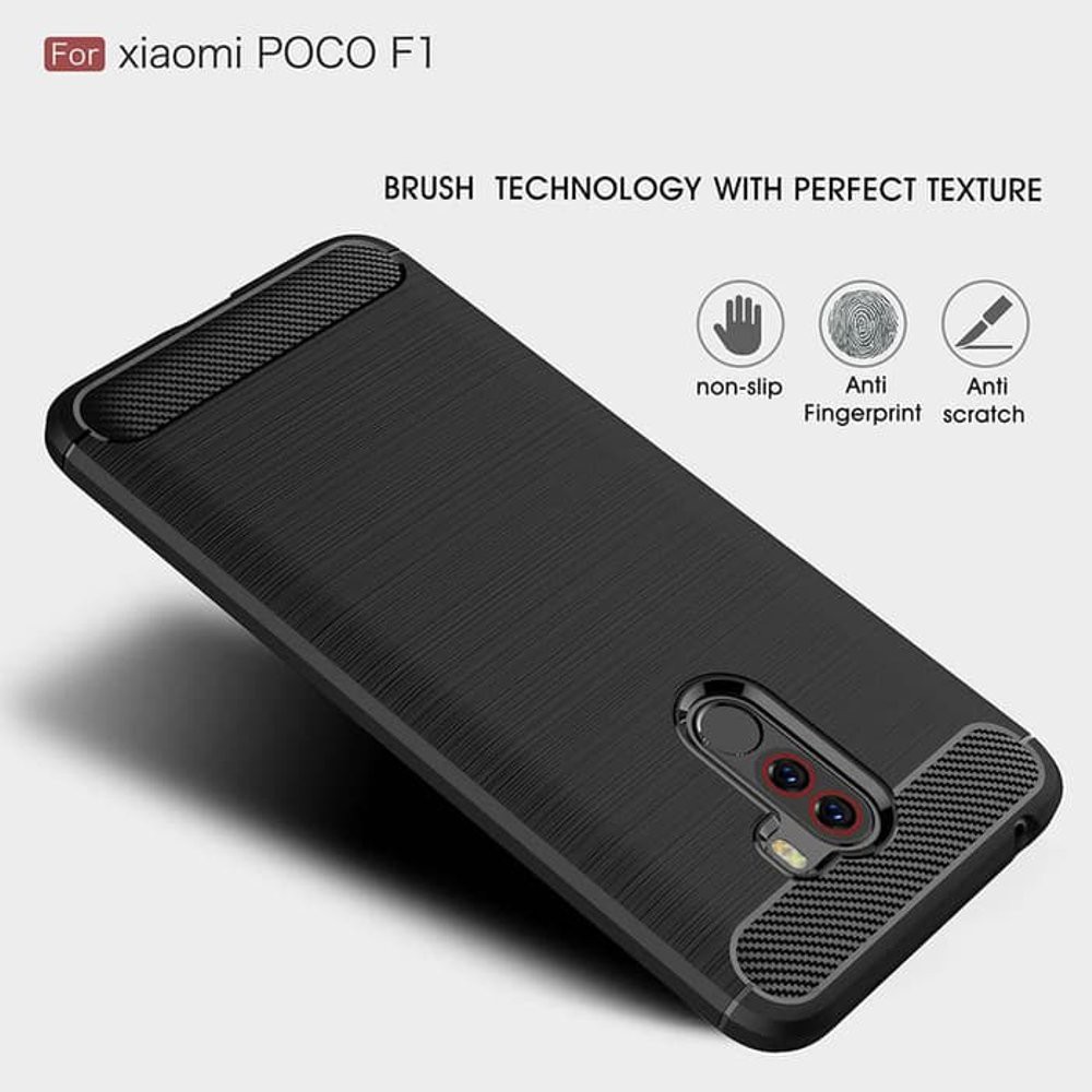 Case Xiaomi PocoPhone F1 Ipaky Carbon Soft Series