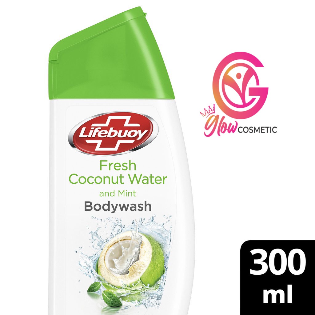 LIFEBUOY BODYWASH FRESH &amp; COCONUT WATER AND MINT 300 ML