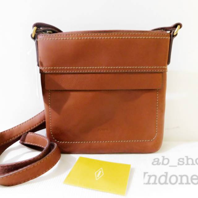 Tas Fossil Aida Crossbody Brown