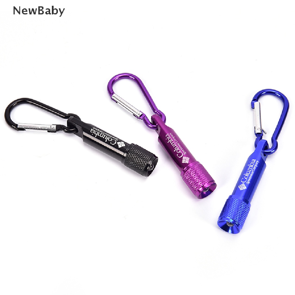Gantungan Kunci Senter LED Mini Ukuran Saku Untuk Bayi