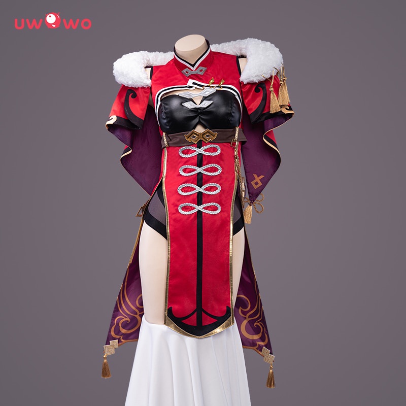 PREORDER UWOWO Game Genshin Impact Liyue Beidou Cosplay Uncrowned Lord of the Ocean Costume For Carn