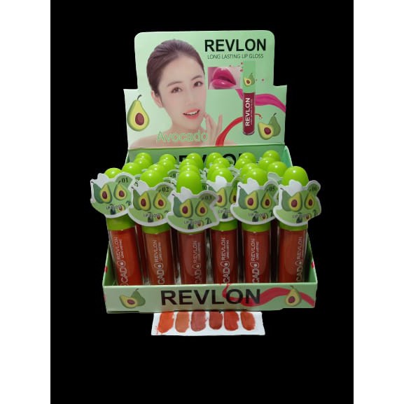 [PER 6 PCS] LIPGLOSS / LIP GLOSS REVLON AVOCADO WATERPROOF LONGLAST