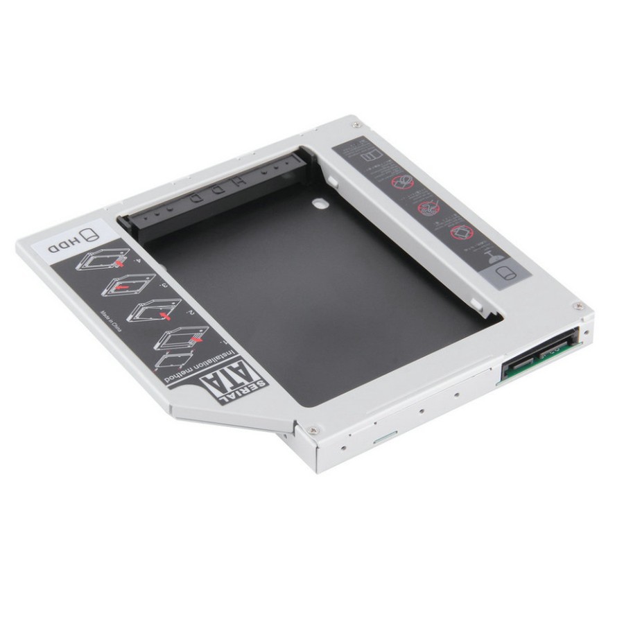 HDD Caddy 12.7mm Sata To Sata III Dvd Slot To Hdd Slot