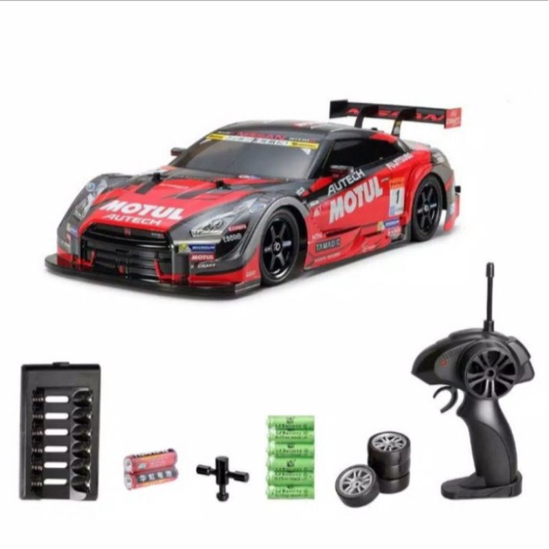 RC Mobil Drift Car 4WD 2.4Ghz Remote Control Autech Nismo Model Balap