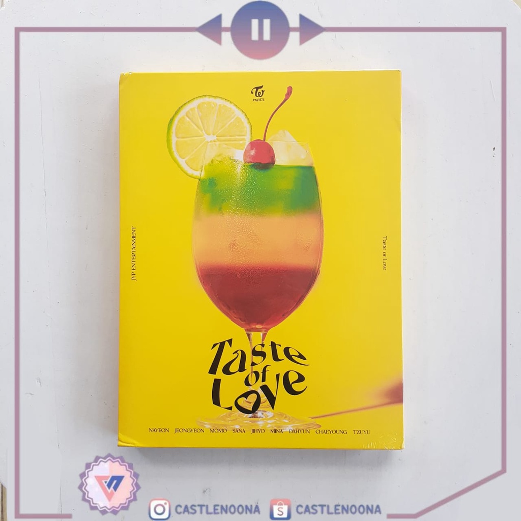 [PELUNASAN] [Photobook] TWICE - TWICE MONOGRAPH Taste of Love.