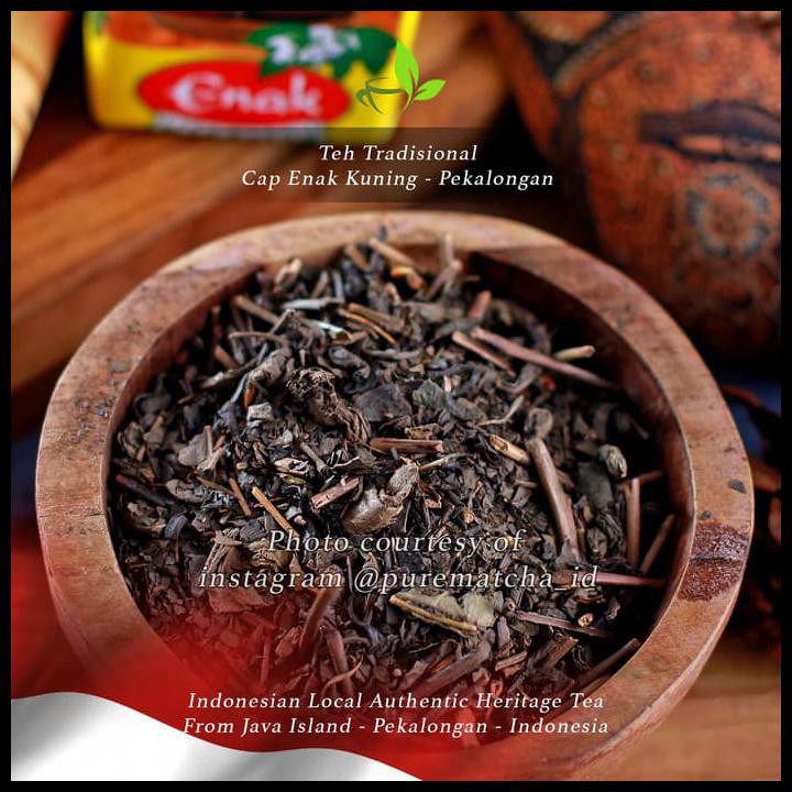 

Teh Indonesia - Teh Enak Kuning 40Gr 1Pcs Teh Tradisional Indonesian