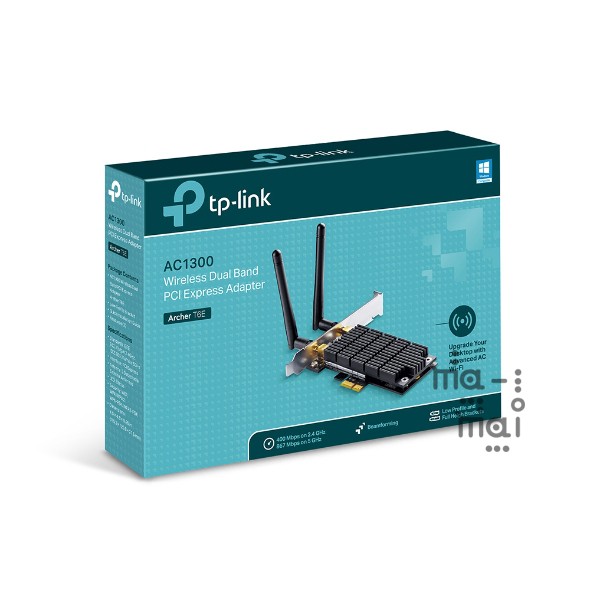 TP-Link Adapter Archer T6E AC1300 Wireless Dual Band PCI Express