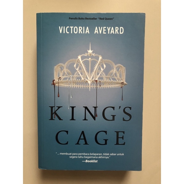 Red Queen Trilogy #3: King's Cage (Terjemahan Indo)(Preloved)(Original)