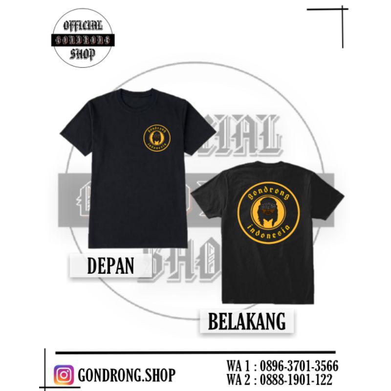 kaos gondrong indonesia