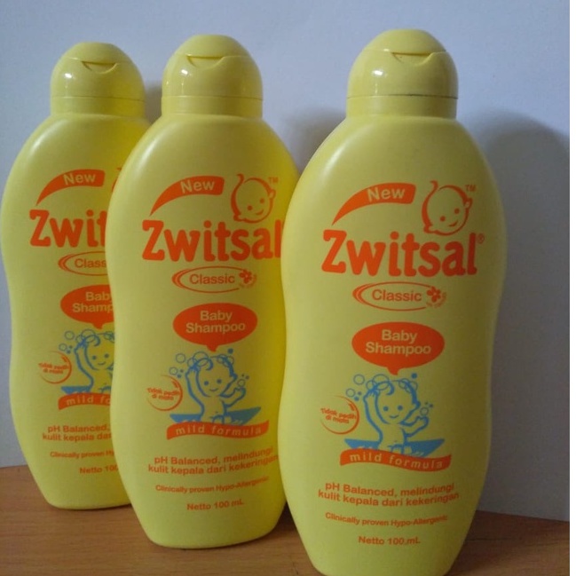 Zwitsal Classic Baby Shampoo mild formula 100ml pH balanced  Manfaat Membersihkan rambut dan kulit kepala bayi  Menutrisi rambut dan kulit kepala bayi. Melindungi kulit kepala bayi dari kekeringan dan melindungi iritasi ringan