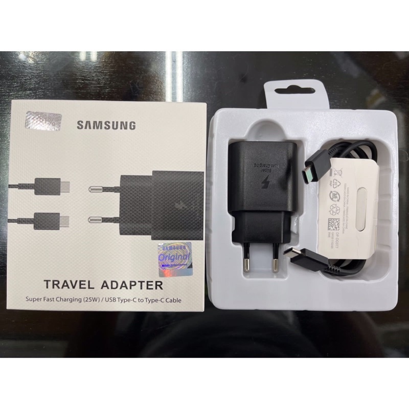 Charger Samsung Ori 100 Note10 Real 25W + Fast Charging Colokan Type C - Type C