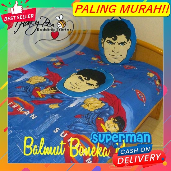 Bantal Selimut Karakter Terbaru Polos Simpel Balmut Anak Balmut Dewasa Balmut Kepala Superman