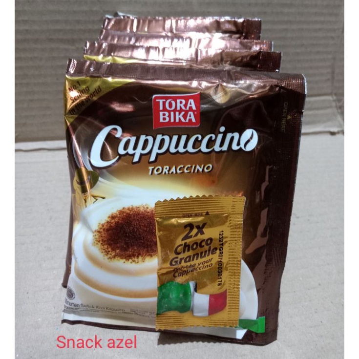 

Kopi Tora Bika Cappucino renceng 25gr