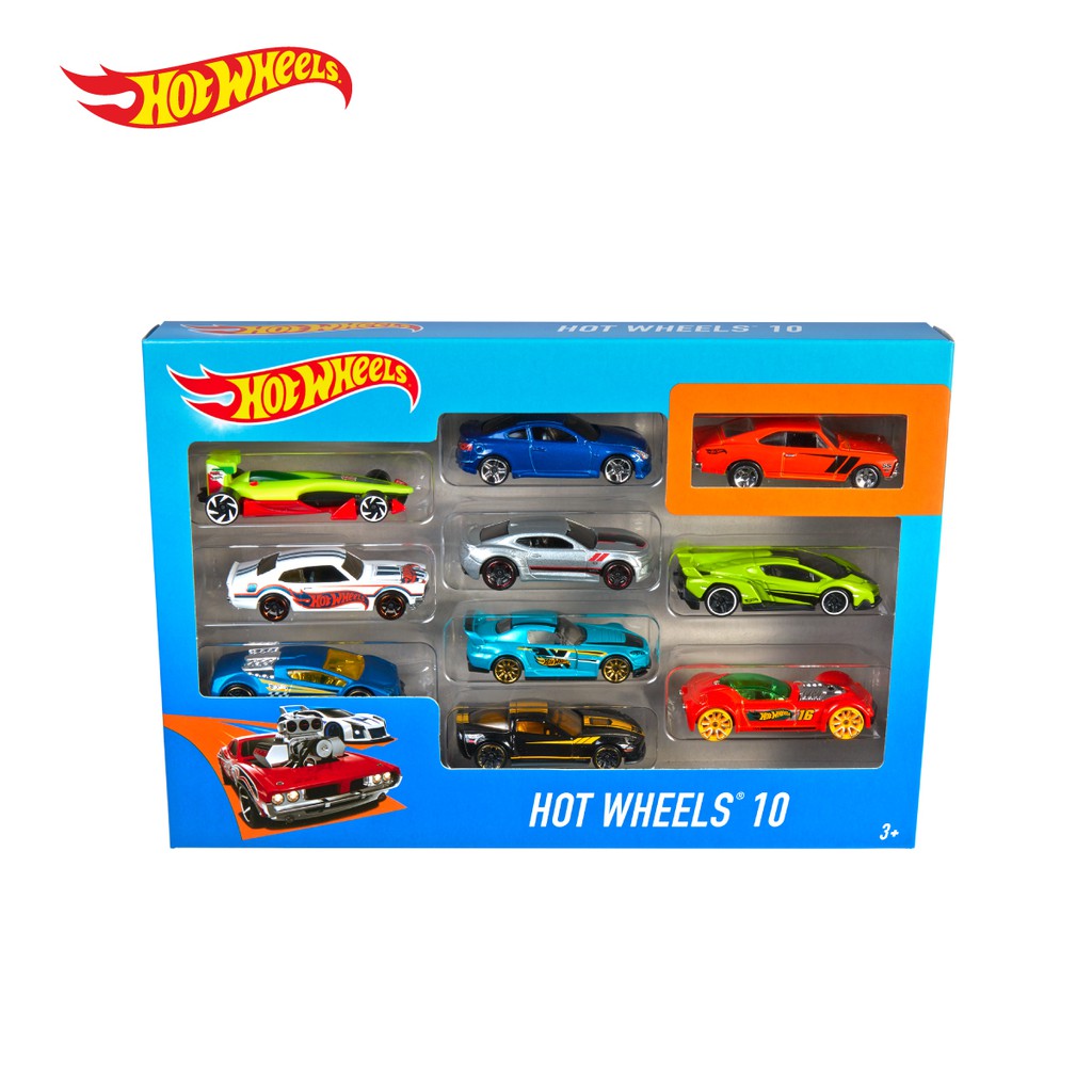  Hot  Wheels  10 Car pack Mainan Mobil Balap  Shopee Indonesia