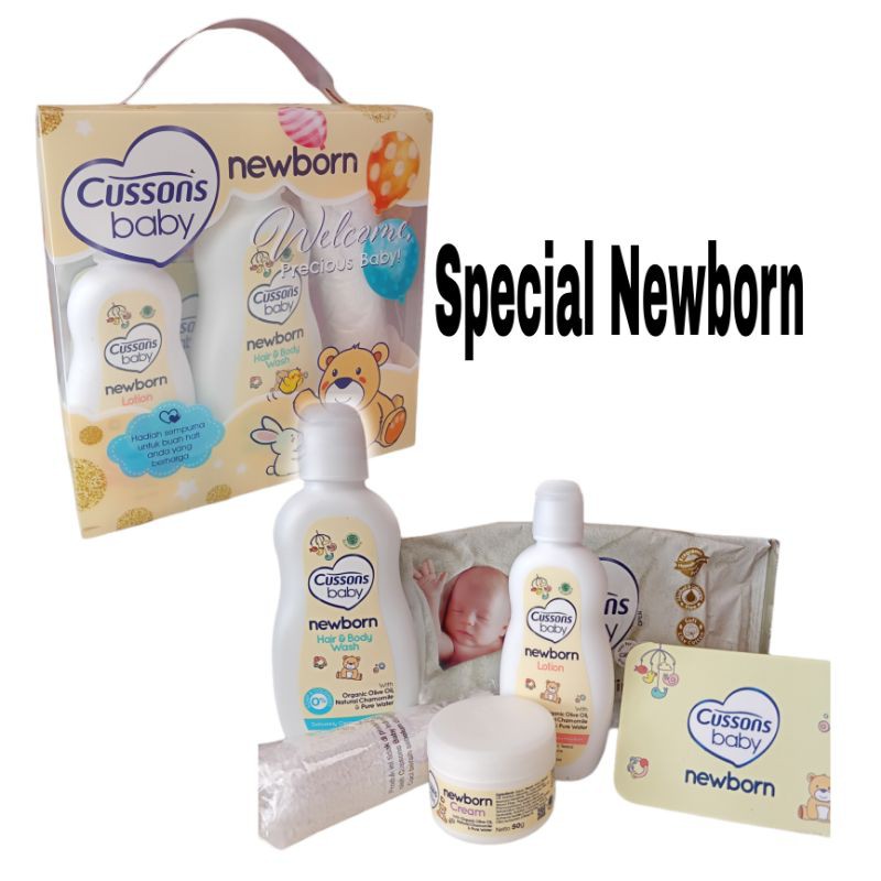 Jual Paket Cussons Baby Newborn Value Pack Shopee Indonesia