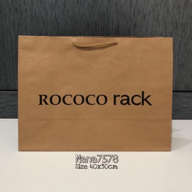 

Rococo rack paperbag L