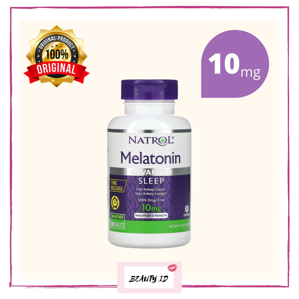 [READY] Natrol Melatonin Sleep Time Release 10mg Eceran / Satuan
