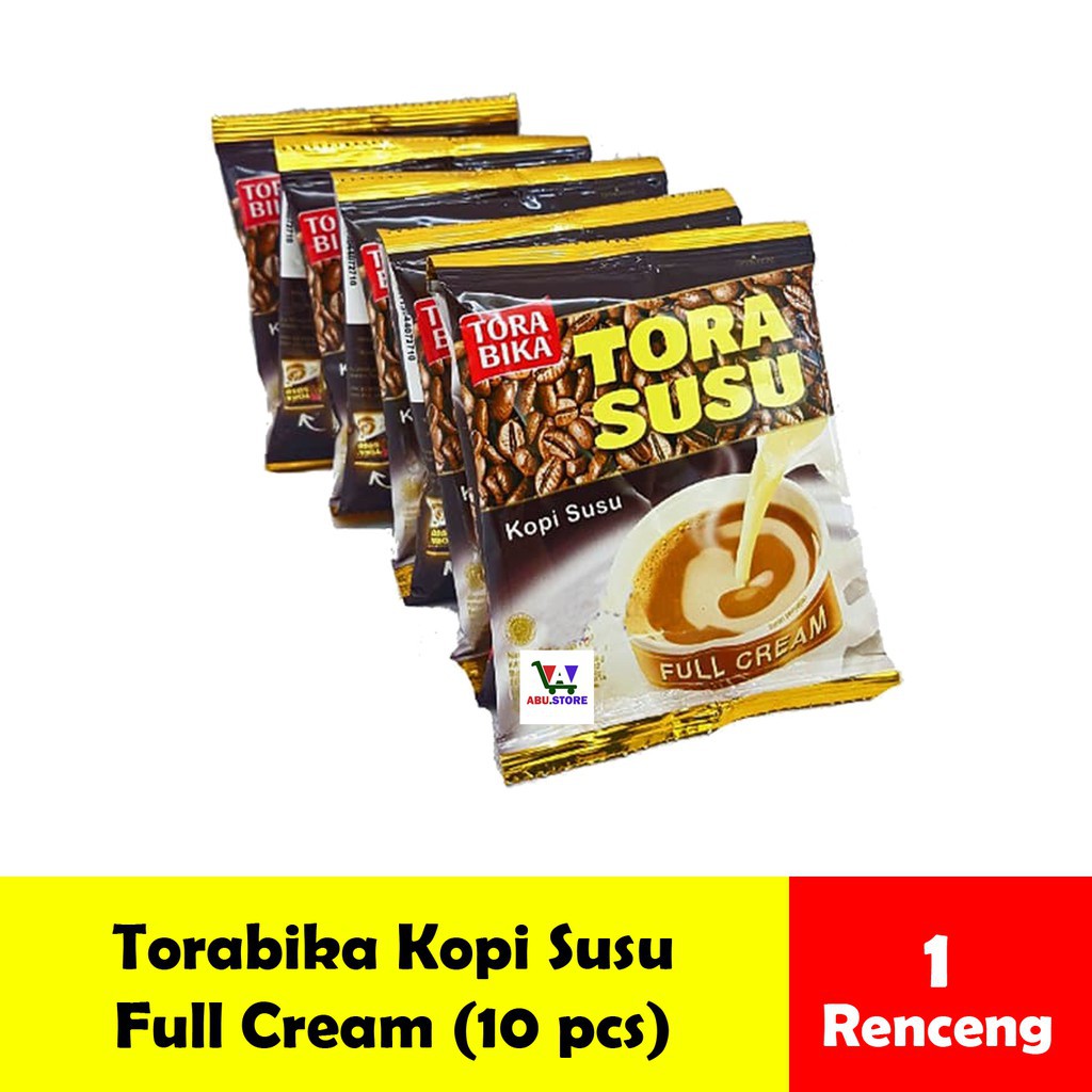 

Kopi ToraBika Tora Susu isi 10 sachet/RENCENGAN