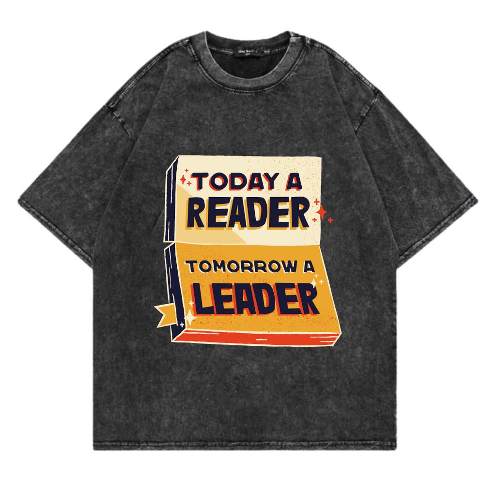 Kaos Oversize Wash Sablon Original Endrock Tema Grafik Reader