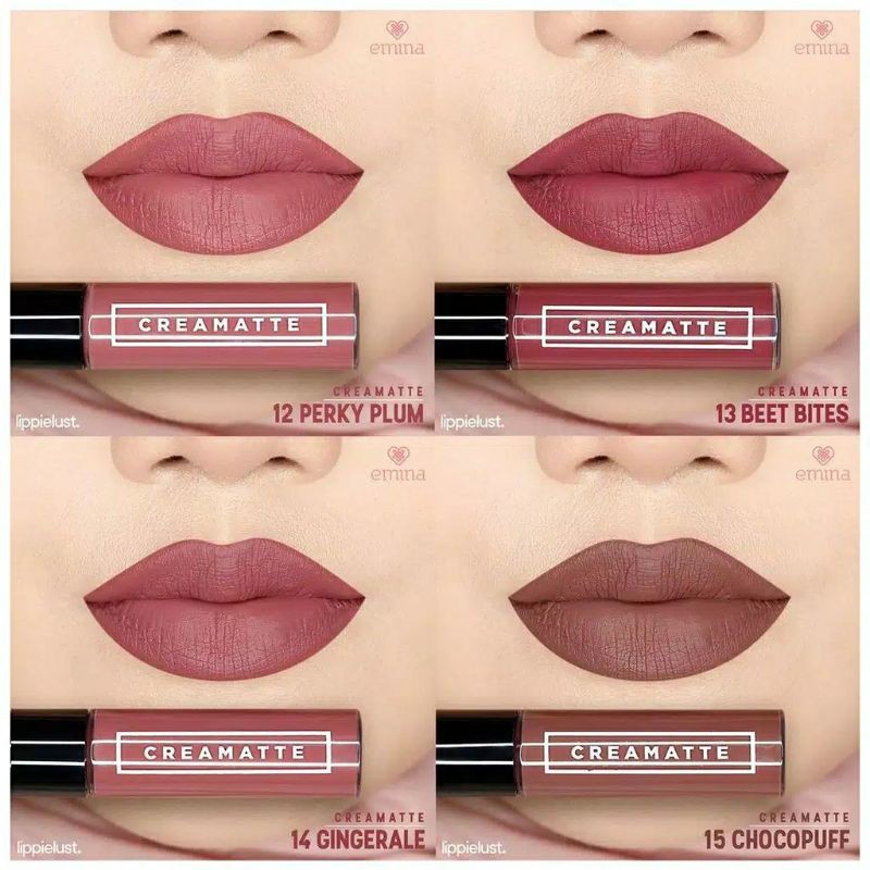 EMINA CREAMATTE LIP CREAM  | EMINA CREAM MATTE