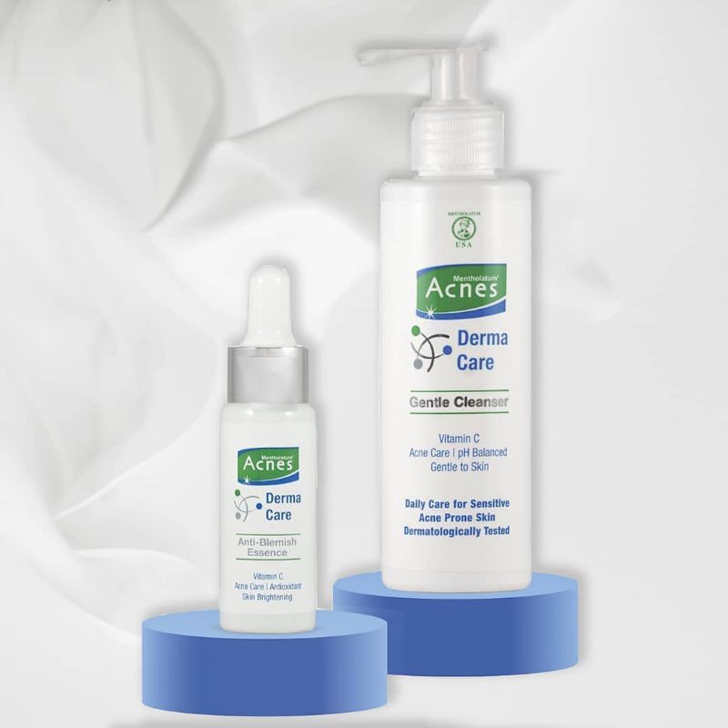 ACNES DERMA CARE GENTLE CLEANSER / ACNES DERMA CARE ANTI-BLEMISH ESSENCE / ACNES DERMA CARE / ACNES