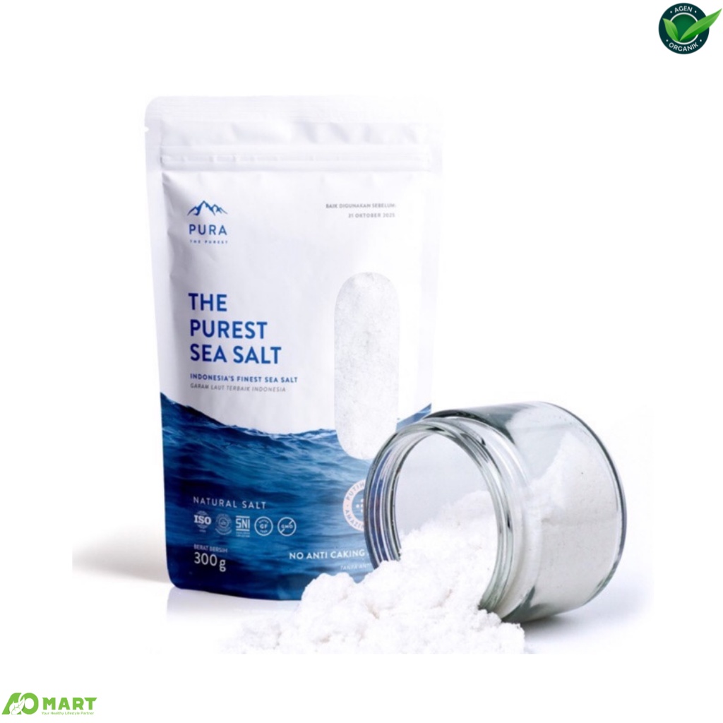 

Pura Purest Sea Salt Fine / Garam Laut Natural Halus - 300gr